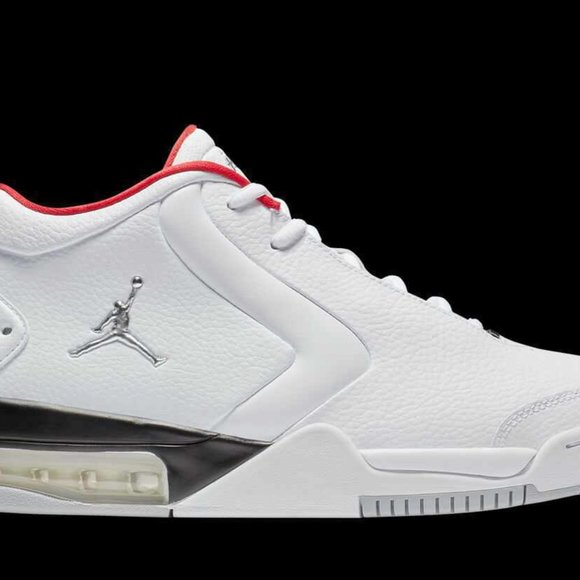 NWT Nike Men\'s Size 10 Jordan Big Fund White/Metallic Silver-Black BV6273-100 main image 4